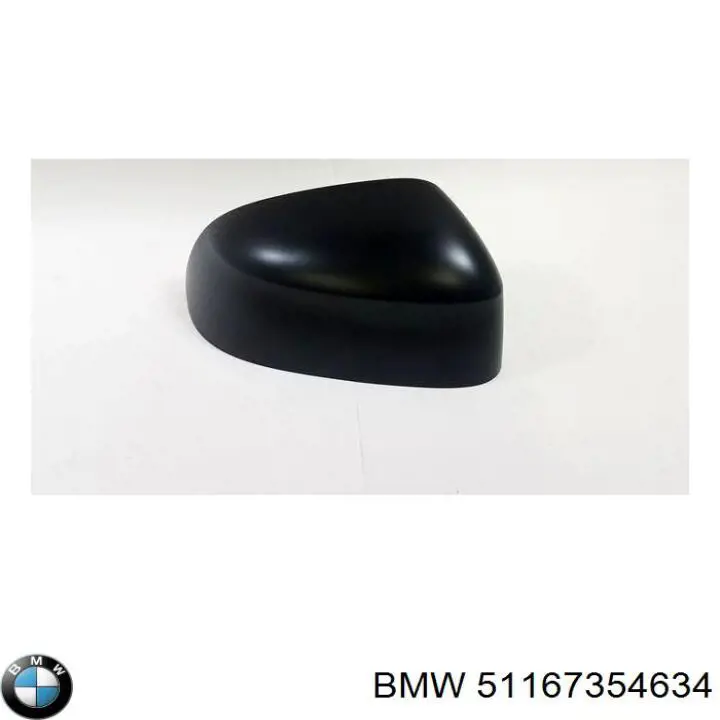 Купить 51167354634 BMW Стекло правого зеркала заднего вида