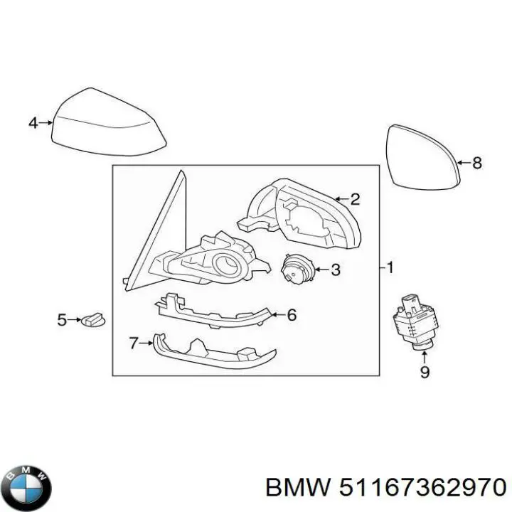  BMW 51167291202 цена, от 44.99 USD