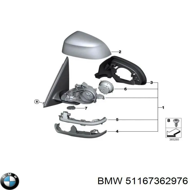  51167362976 BMW