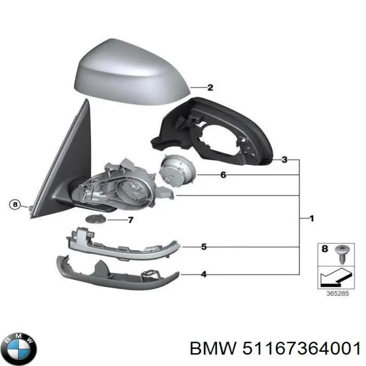  51167364001 BMW