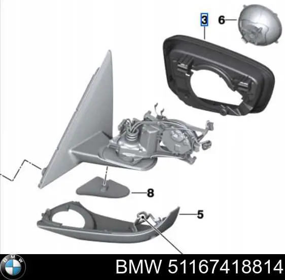  51167418814 BMW