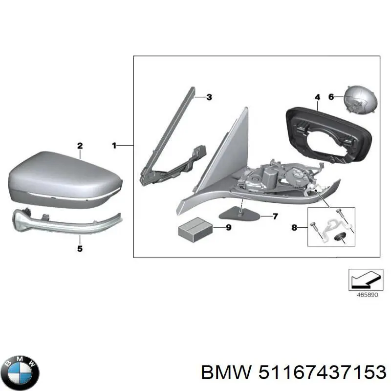  51167437153 BMW