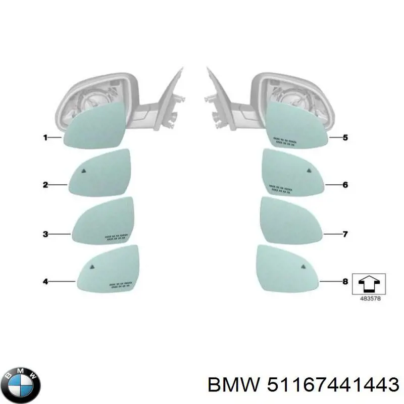 51167441443 BMW 