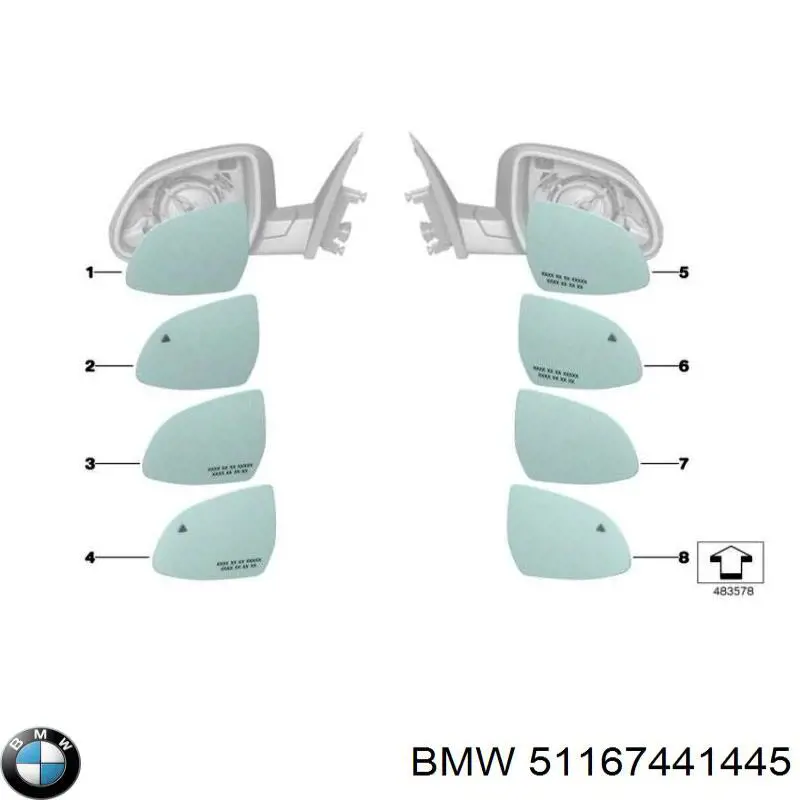 51167441445 BMW 