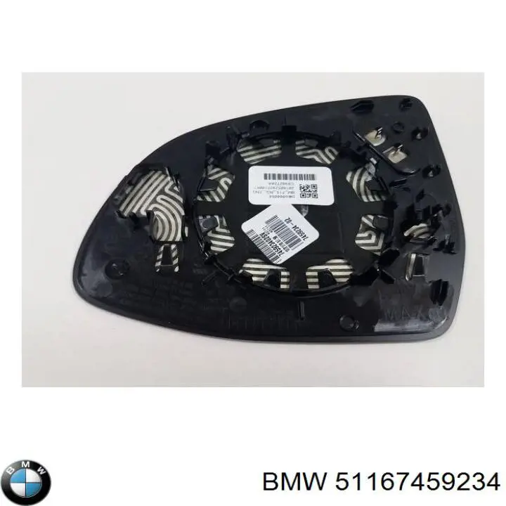 Купить 51167459234 BMW Стекло правого зеркала заднего вида