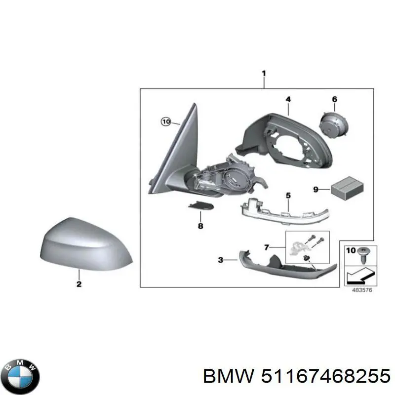  51167468255 BMW