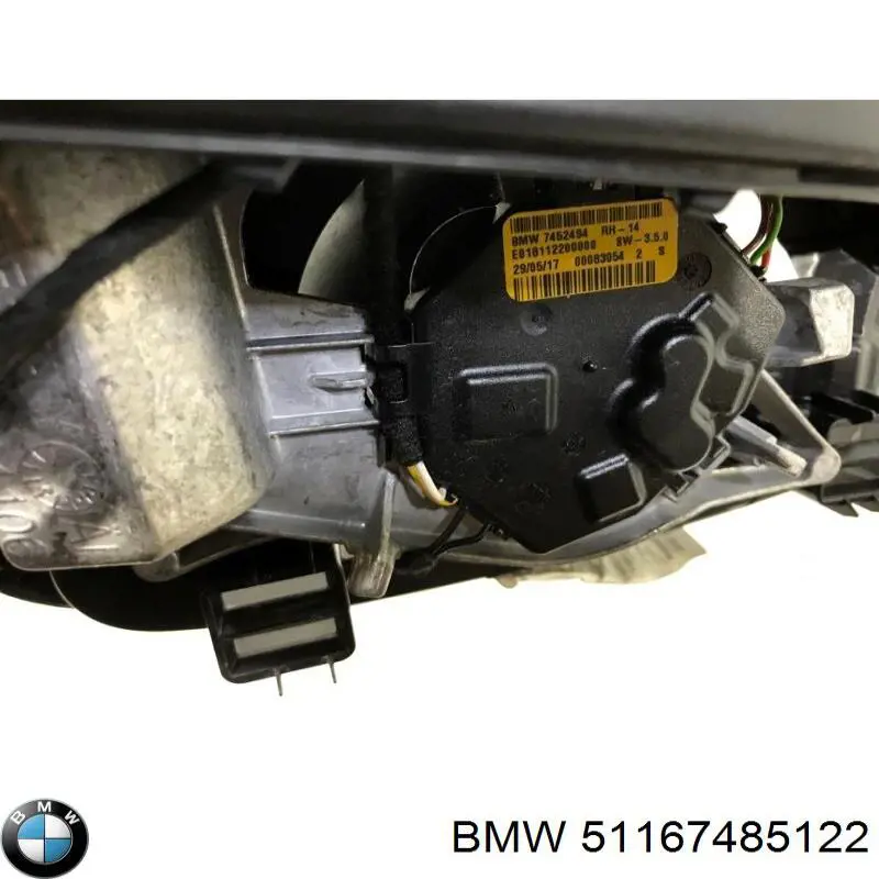 Наружное зеркало правое BMW 51167485122 цена, от 701.99 USD