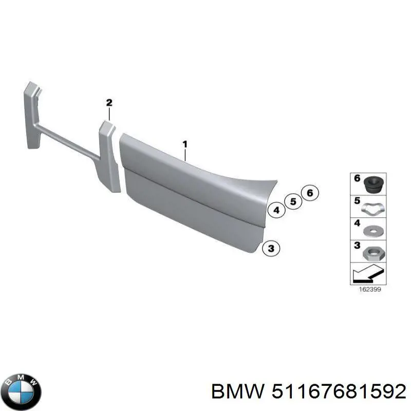 51167681592 BMW 