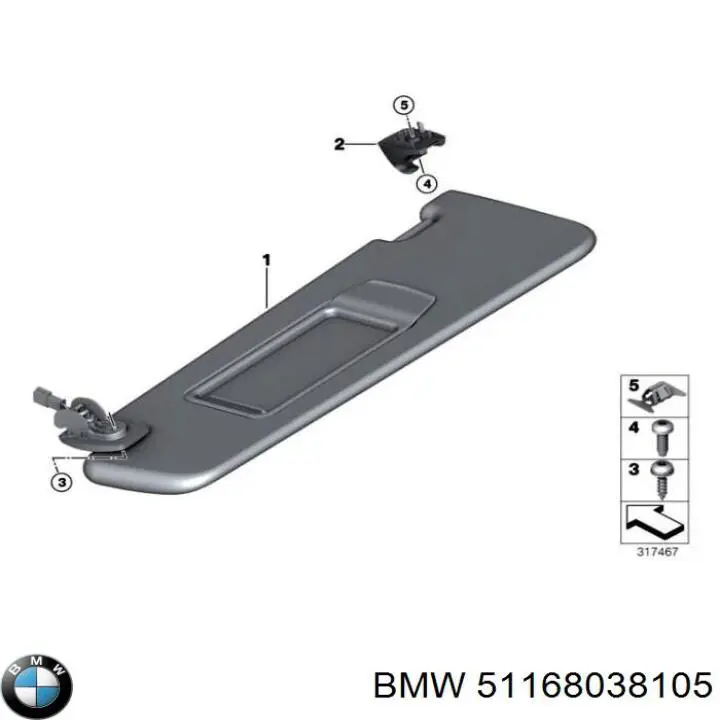  51168038105 BMW