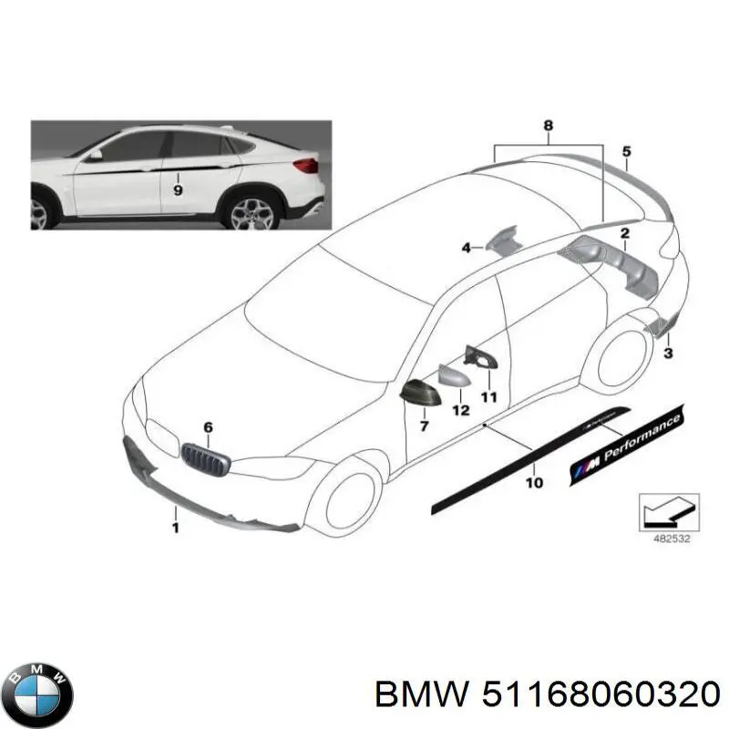 51168060320 BMW 