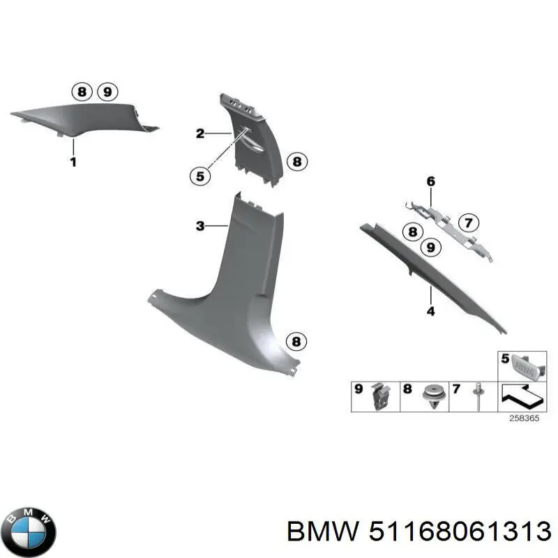  51168061313 BMW