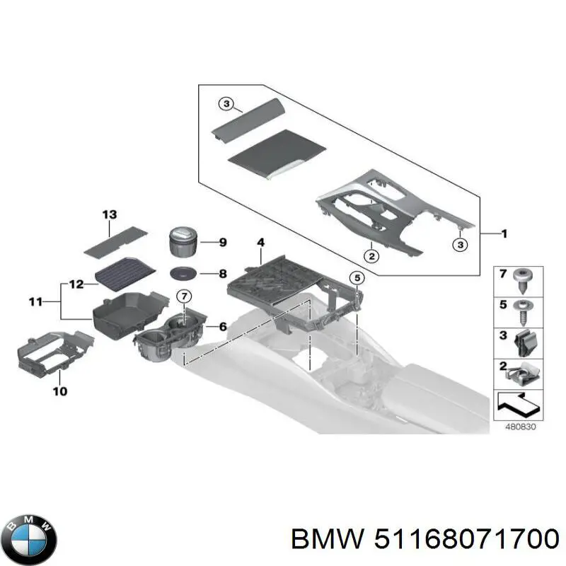 51168071700 BMW 