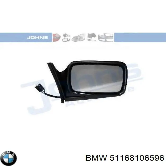 Зеркало заднего вида правое на BMW 3 E30