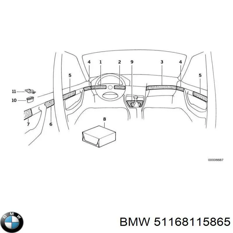 51168115865 BMW 