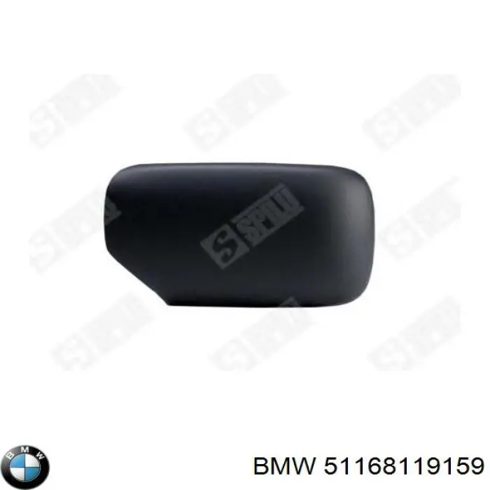 51168119159 BMW накладка (крышка зеркала заднего вида левая)