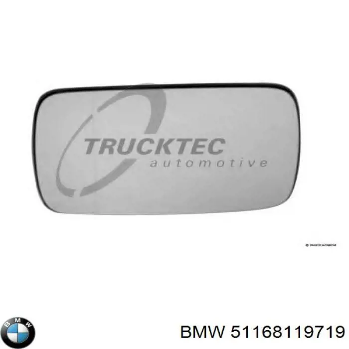 Зеркальный элемент водительского зеркала BMW 51167001763 цена, от 10.81 USD