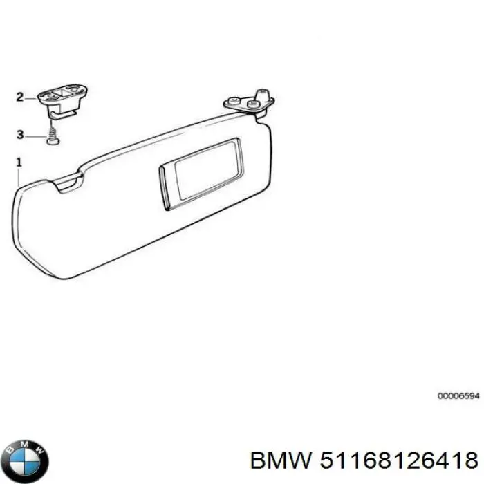 Купить 51168126418 BMW 