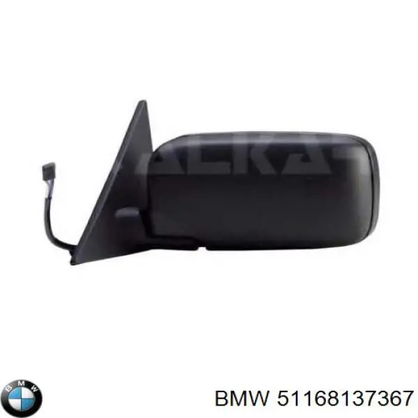 Левое боковое зеркало 51168137367 BMW