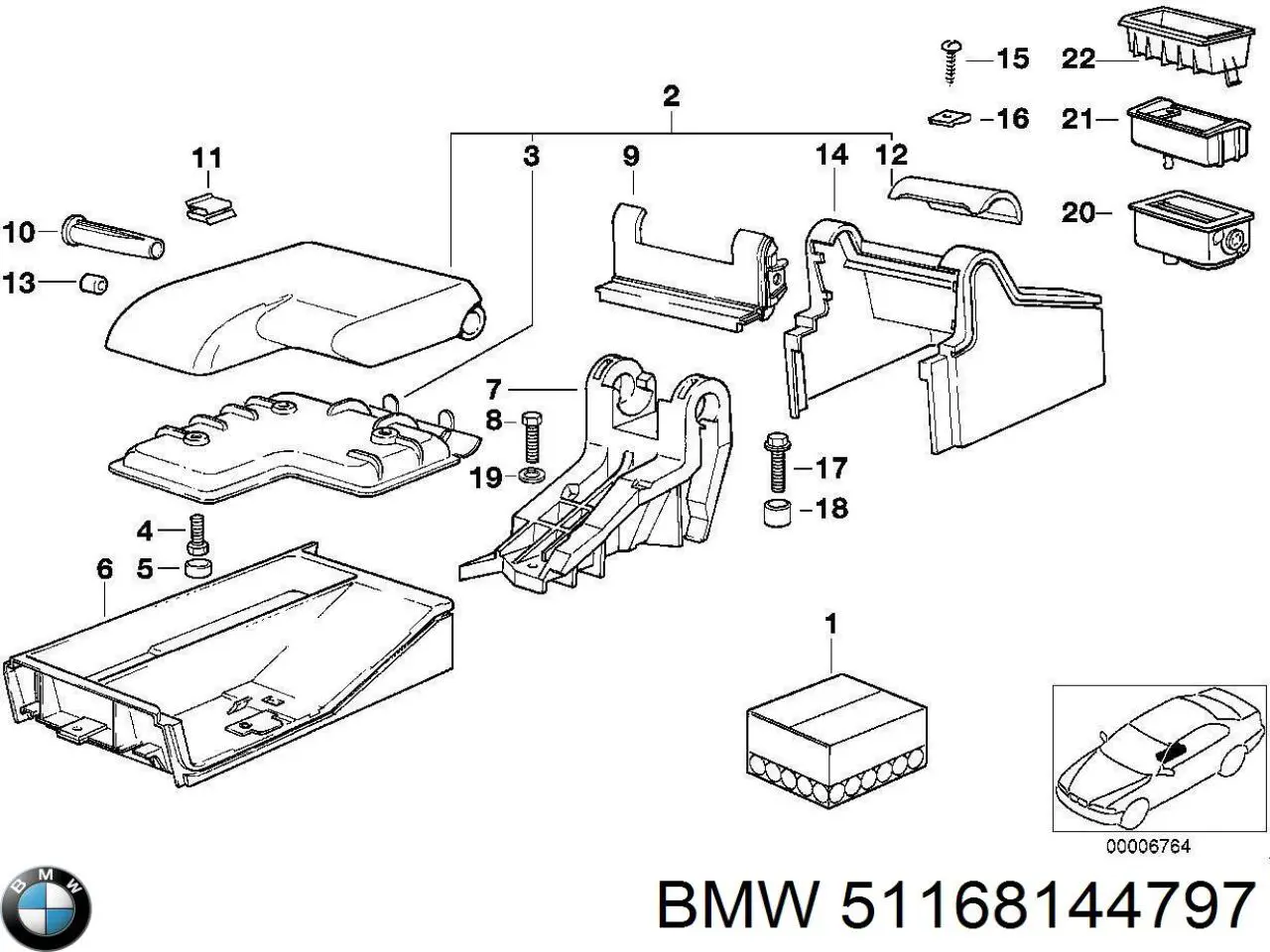 51161960743 BMW 