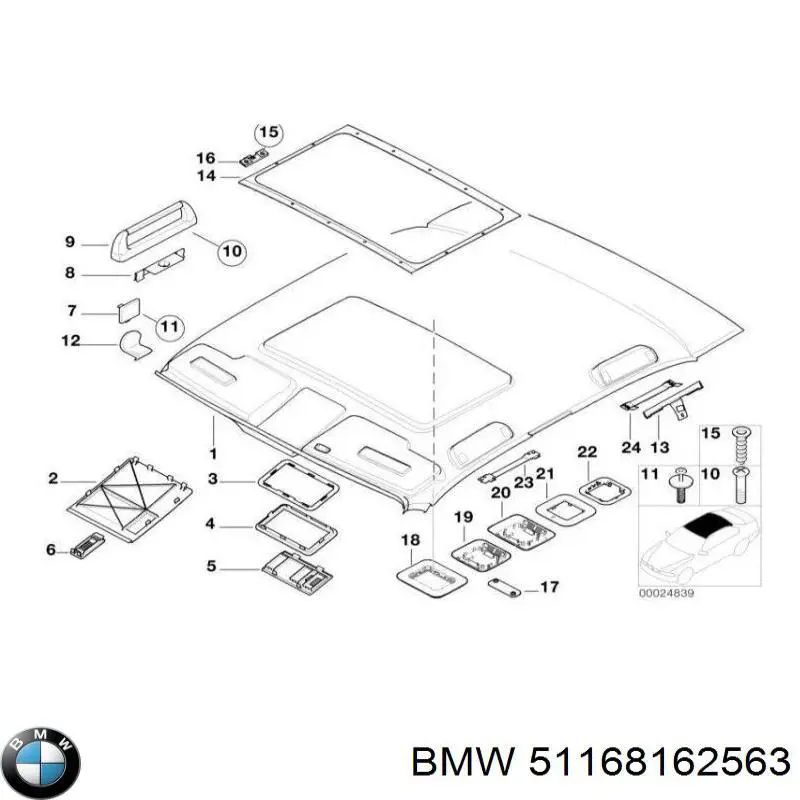  BMW 51168162563 цена, от 121.99 USD