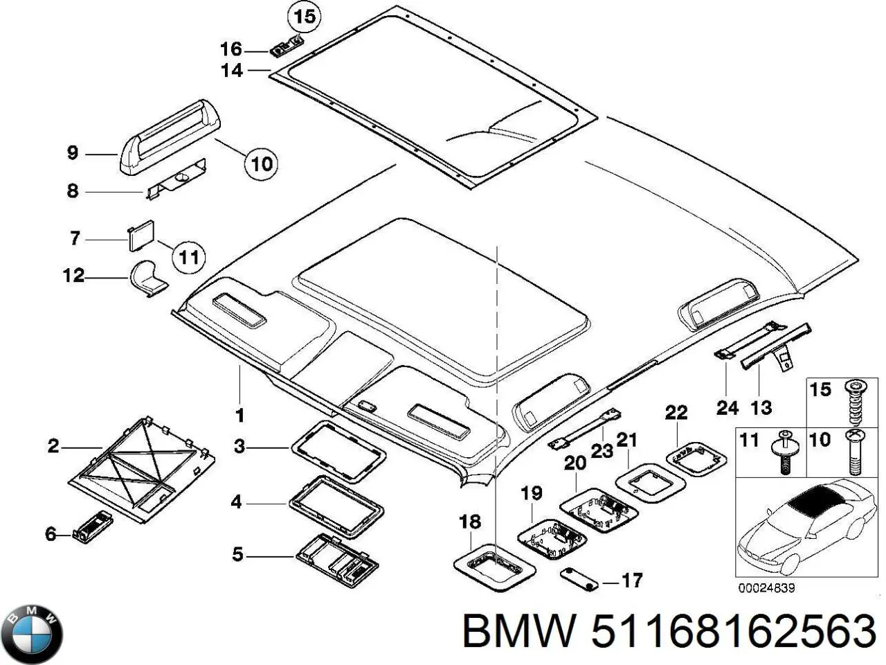  51168162563 BMW