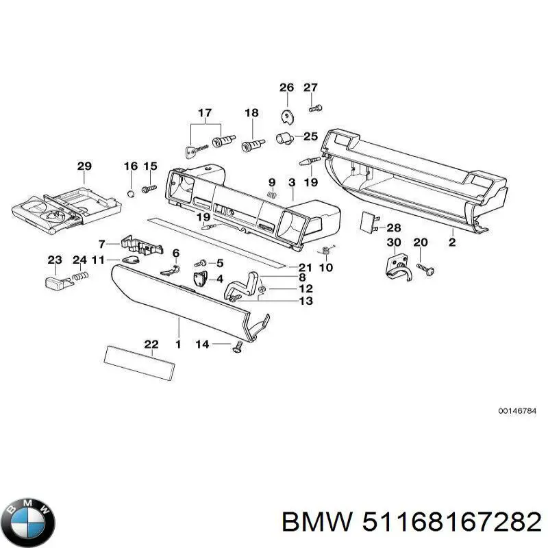  51168167282 BMW