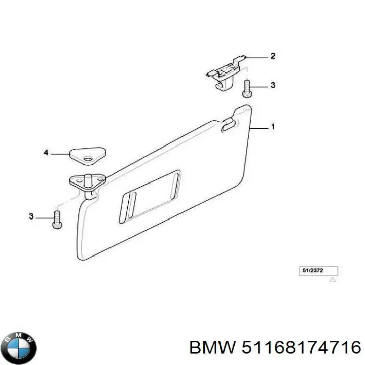  BMW 51168174716 цена, от 6.70 USD