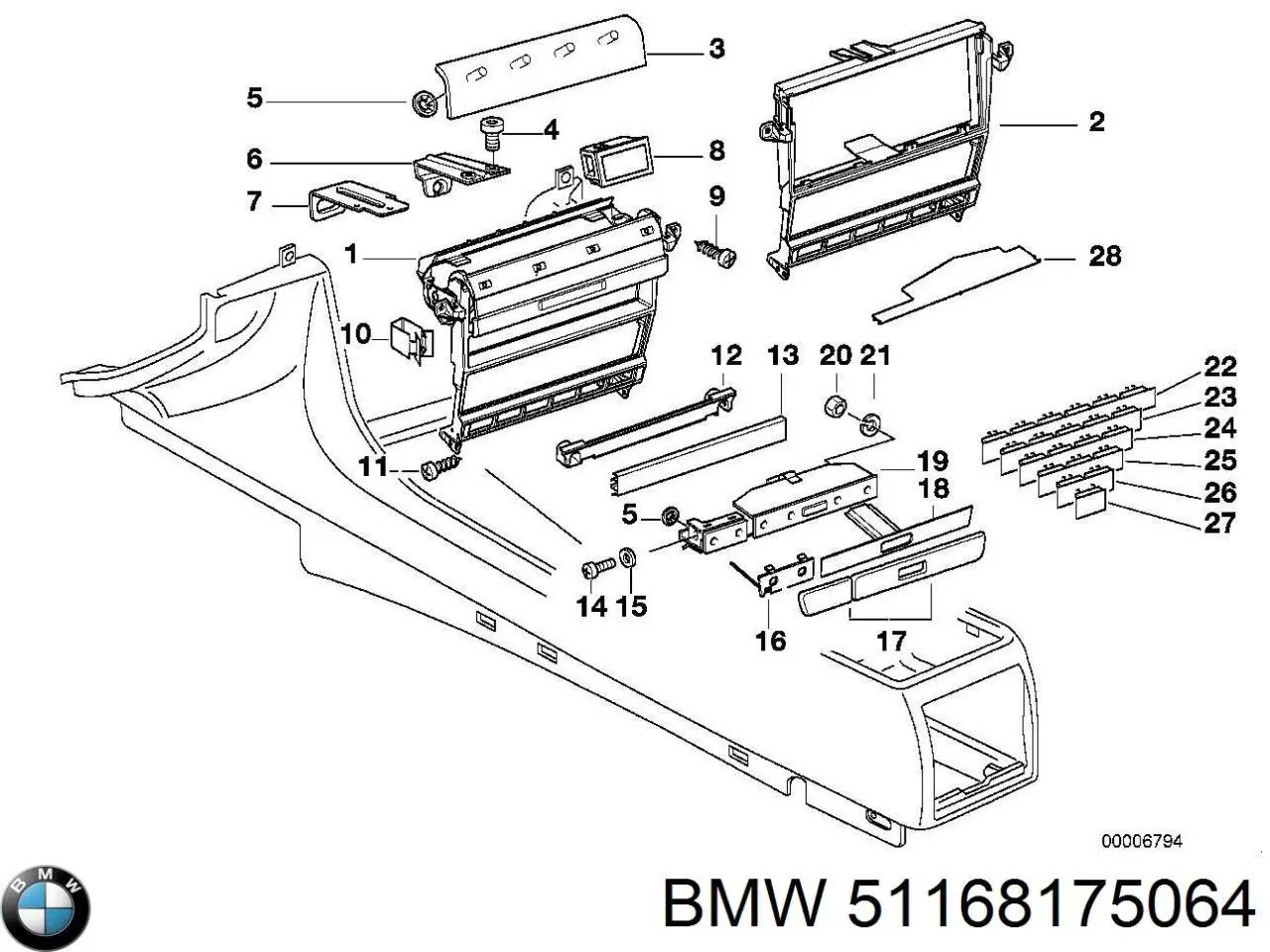  51168175064 BMW