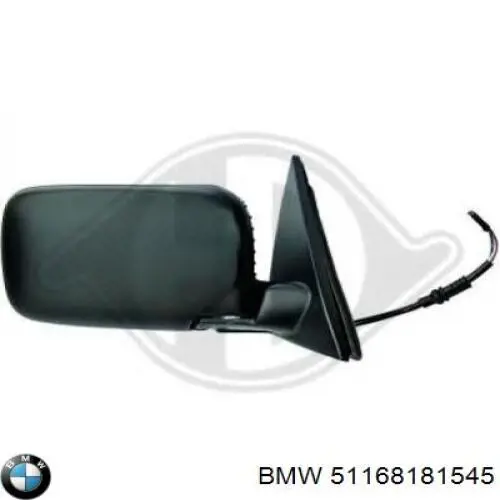 Купить 51168181545 BMW Наружное зеркало левое