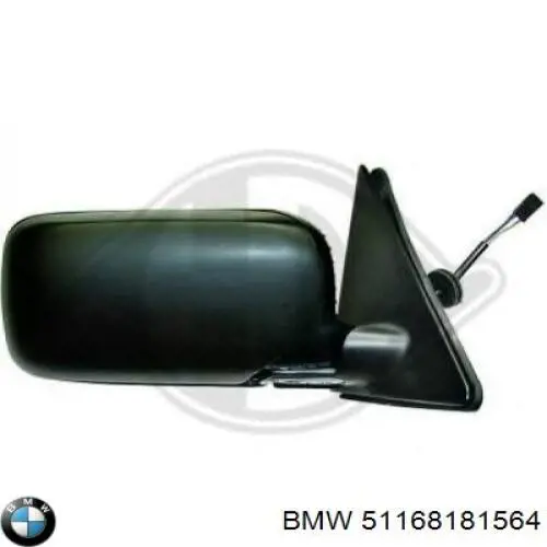 Наружное зеркало правое BMW 51168181564 цена, от 10.12 USD