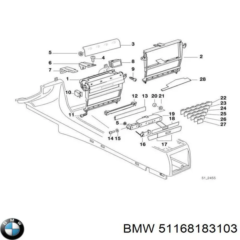 Купить 51168183103 BMW 