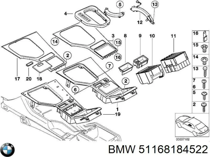 51168184522 BMW 