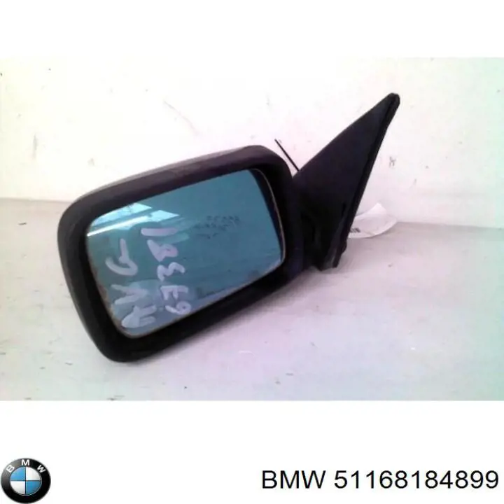 Зеркало заднего вида левое BMW 51168184899