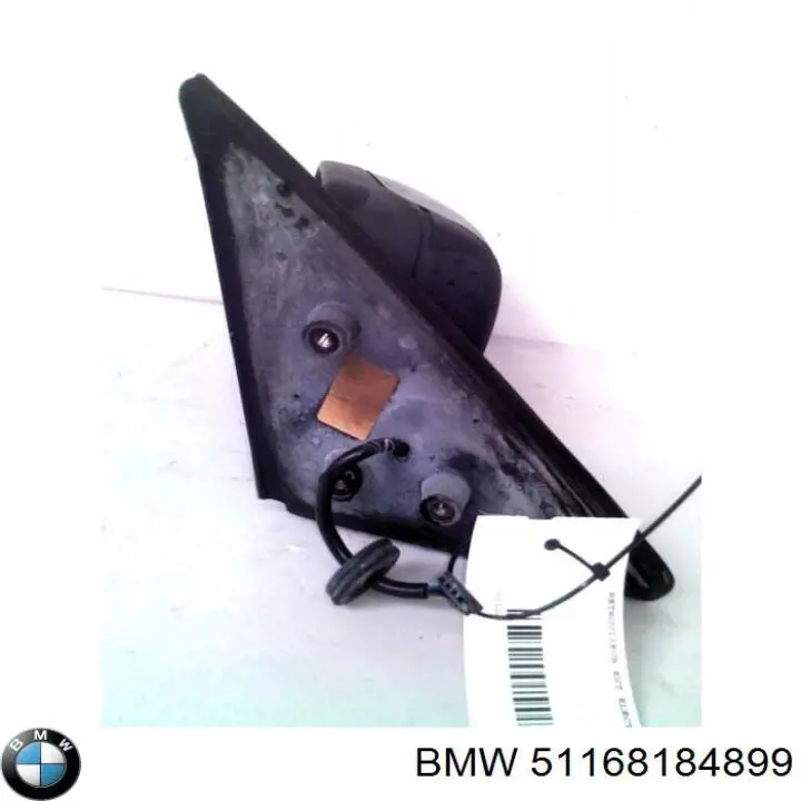 Левое боковое зеркало 51168184899 BMW