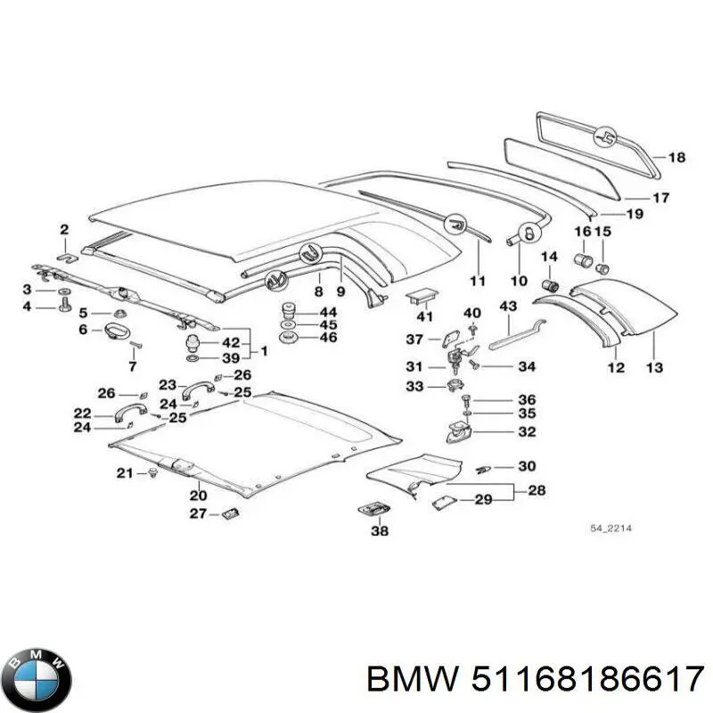 Генератор 51168186617 BMW