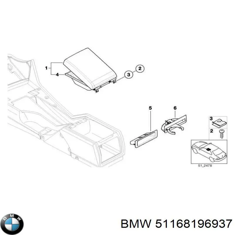  BMW 51167140703 цена, от 31.67 USD