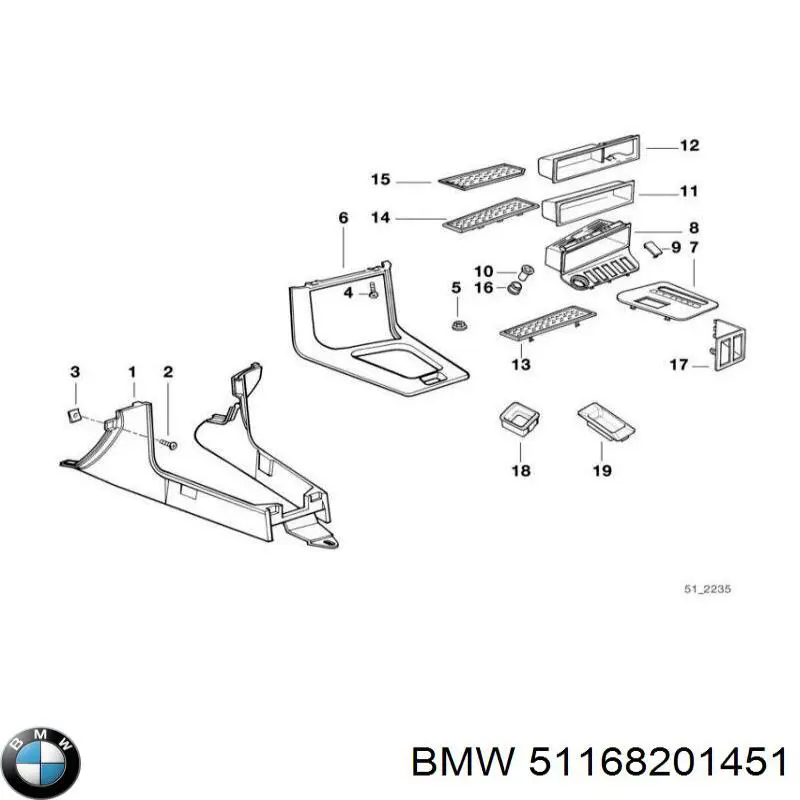  51168201451 BMW