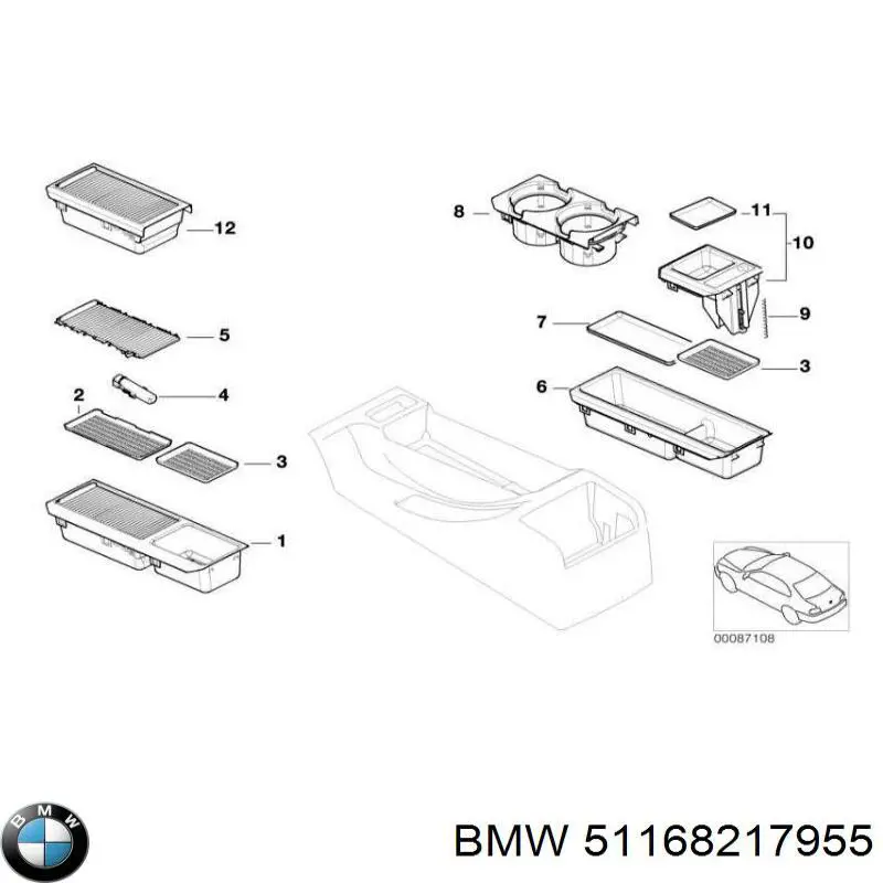  51168217955 BMW