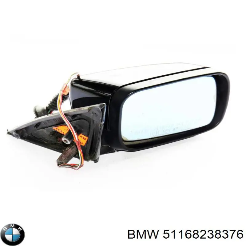 Superposicion(Cubierta) De Espejo Retrovisor Derecho 51168238376 BMW