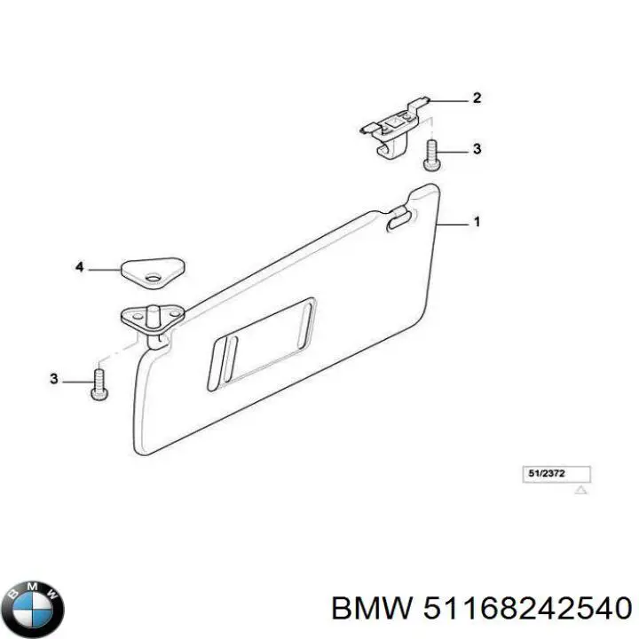  BMW 51168242540 цена, от 158.05 USD
