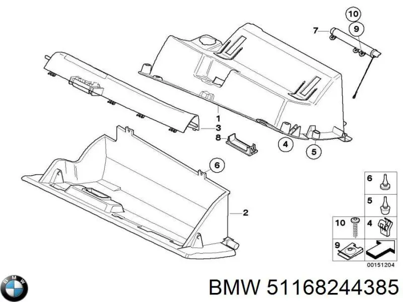  51168244385 BMW