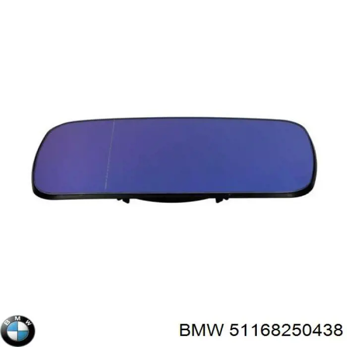 Стекло левого зеркала заднего вида 51167011926 BMW