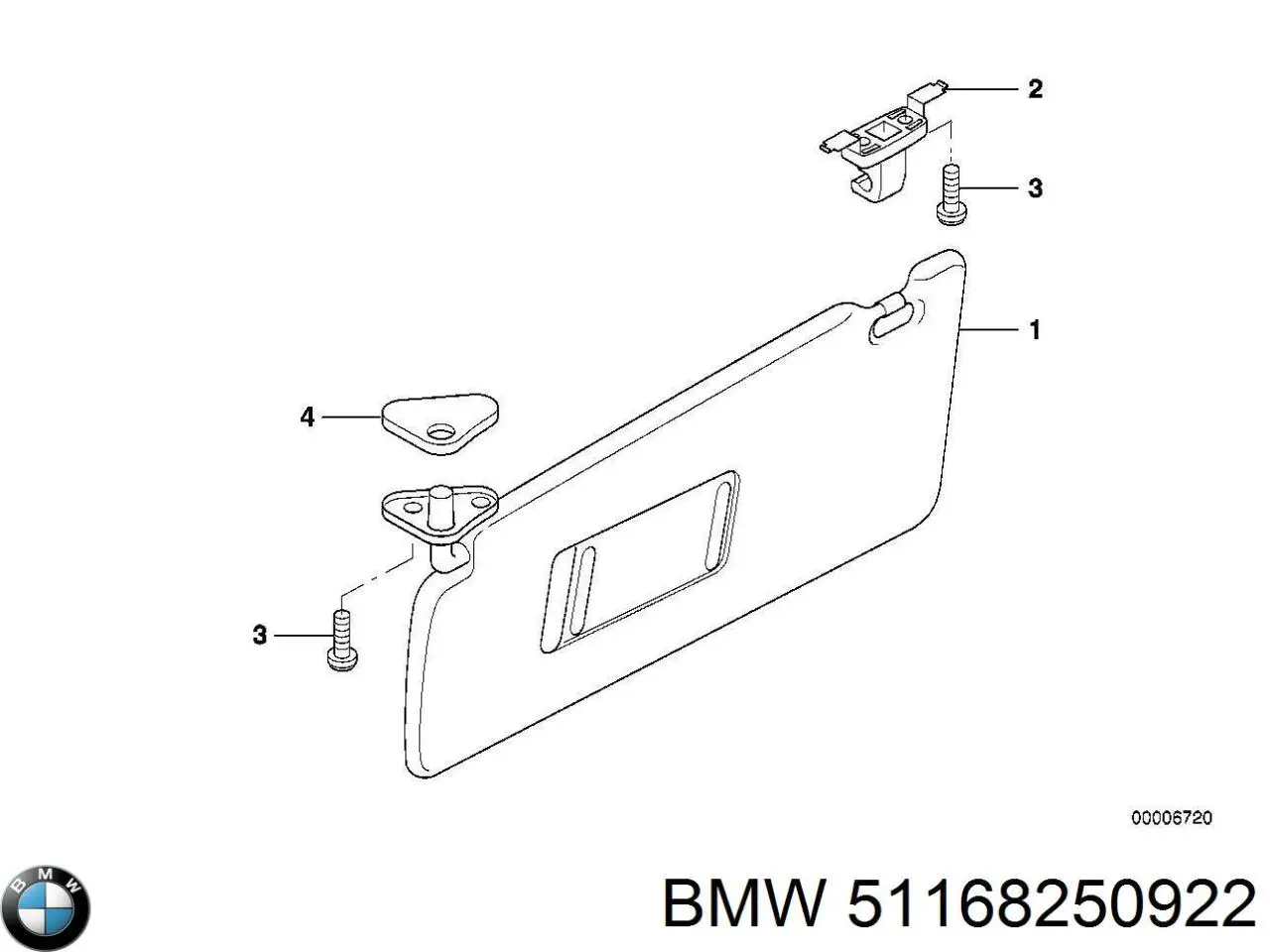 51168250922 BMW 