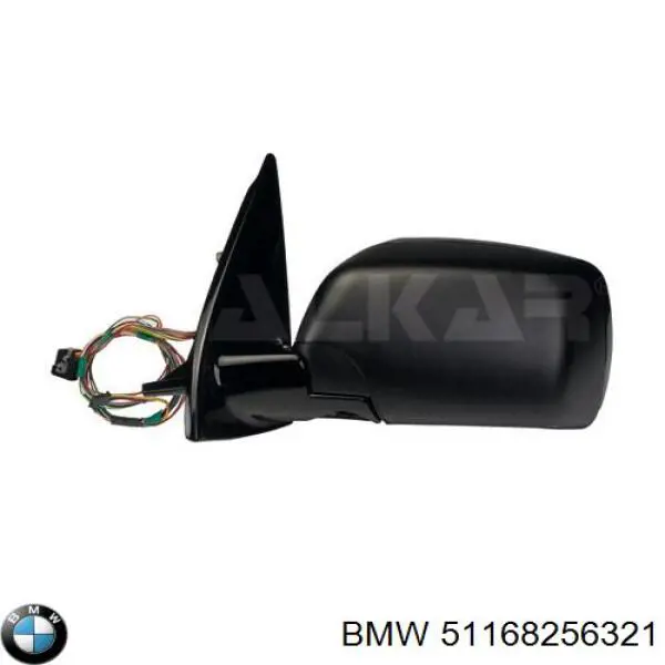Накладка (крышка) зеркала заднего вида левая на BMW X5 (E53) купить.