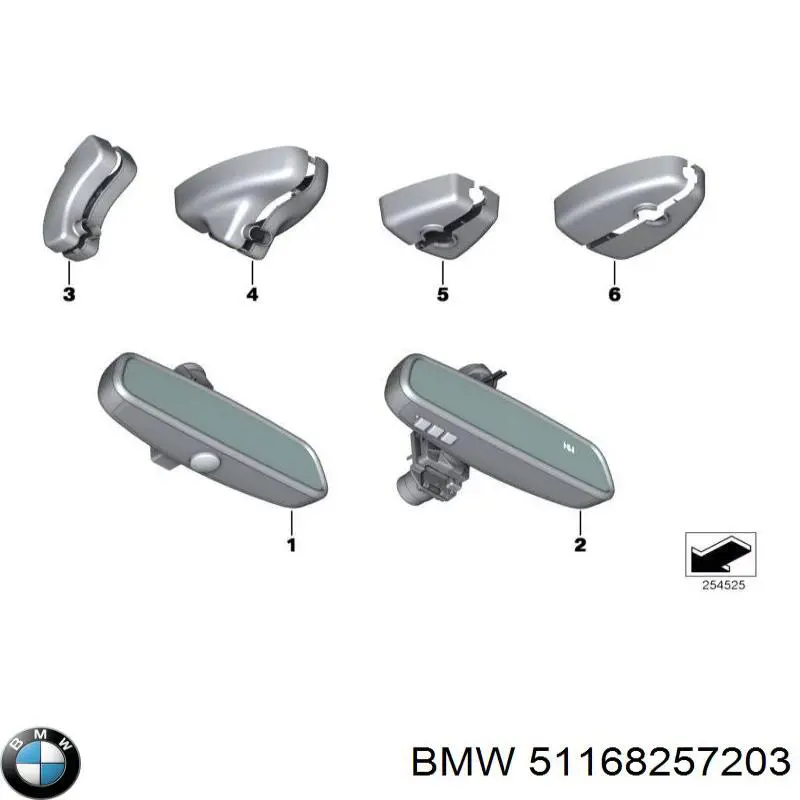  51168257203 BMW