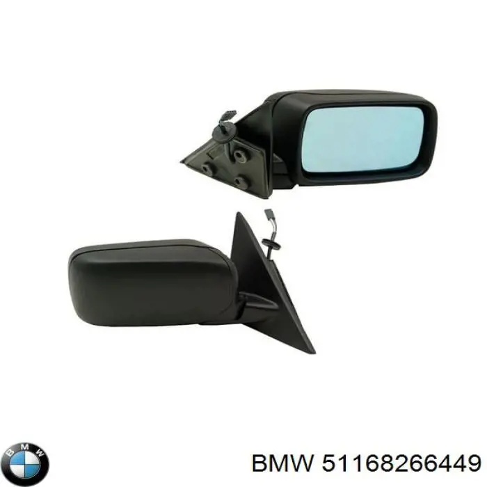 Купить 51168266449 BMW Наружное зеркало левое