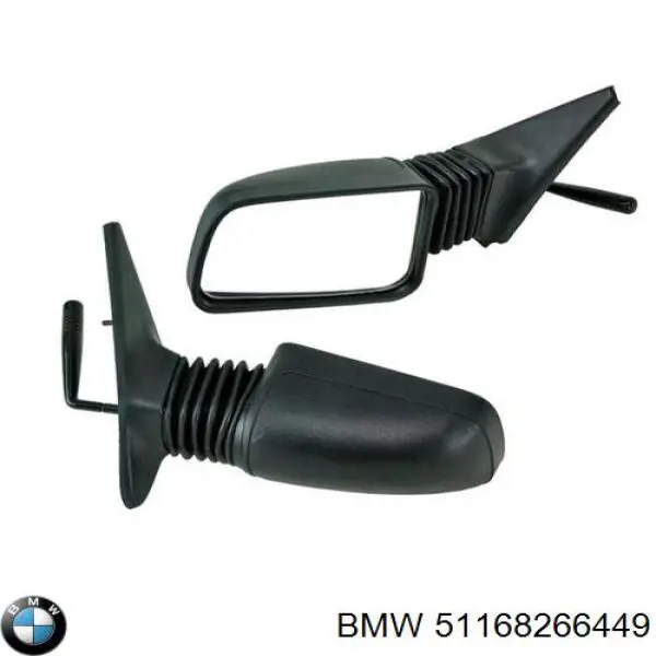 Зеркало левое BMW 51168266449