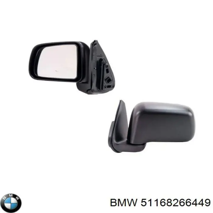 51168266449 BMW Левое боковое зеркало