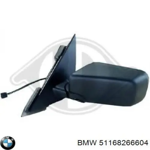 Купить 51168266604 BMW Боковое зеркало заднего вида правое