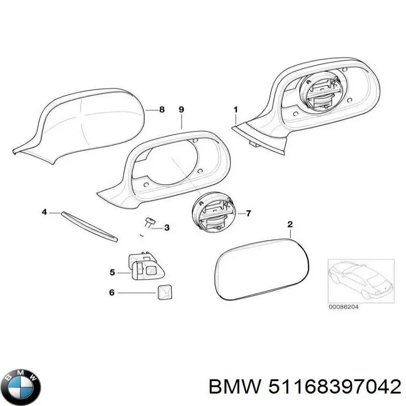  51168397042 BMW